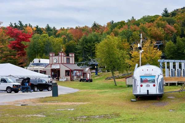 Massachusetts Estados Unidos Octubre 2019 Estación Esquí Montaña Wjalá Con — Foto de Stock