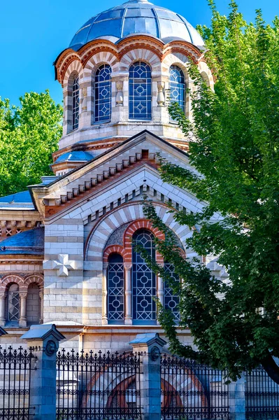Kościół Pantelimona Kiszyniowie Mołdawia — Zdjęcie stockowe