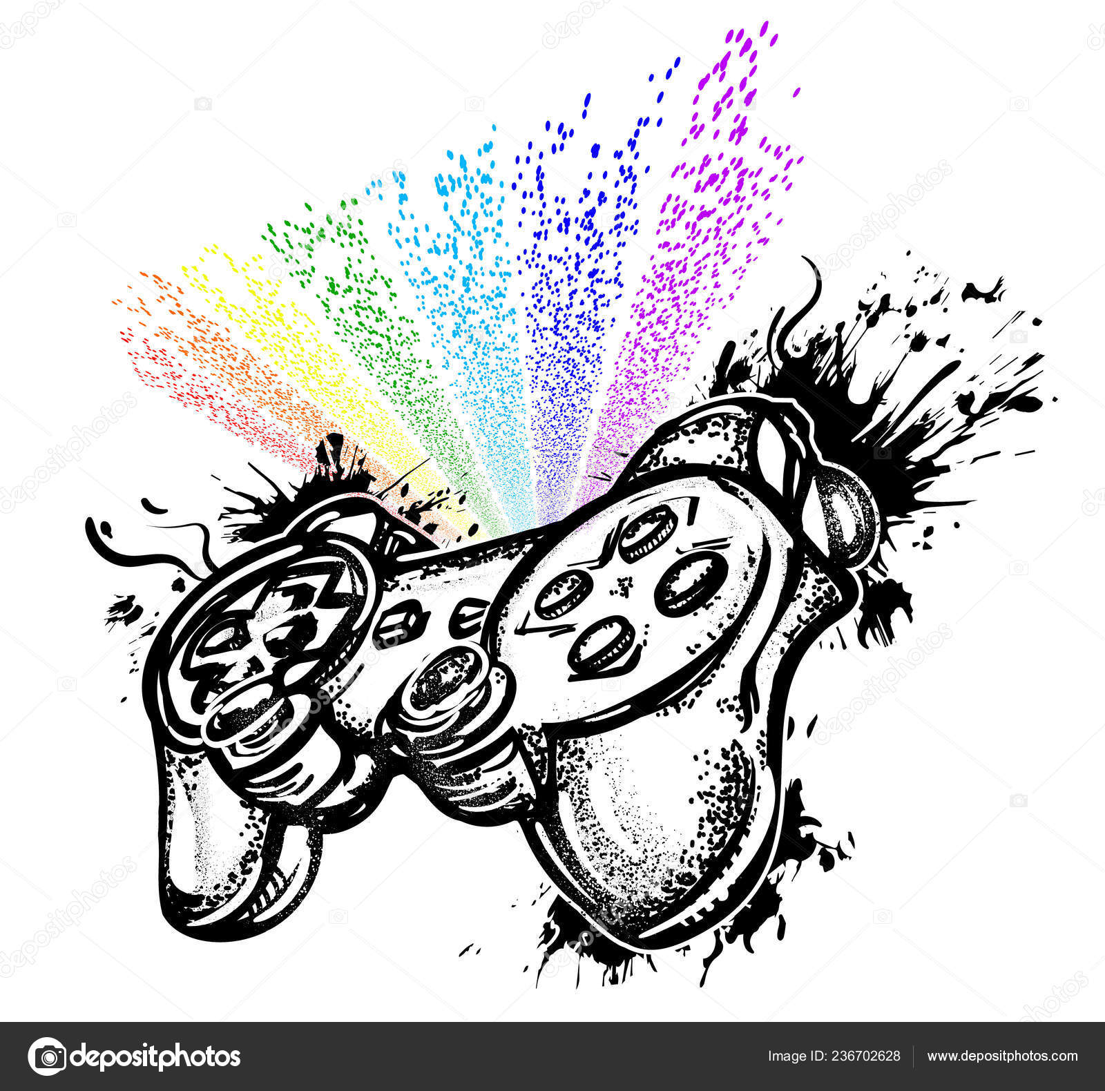 Vektorgrafiken Game Tattoo Vektorbilder Game Tattoo Depositphotos