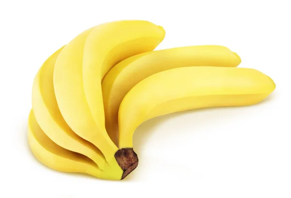 Manojo de plátanos aislados sobre un blanco . — Foto de Stock