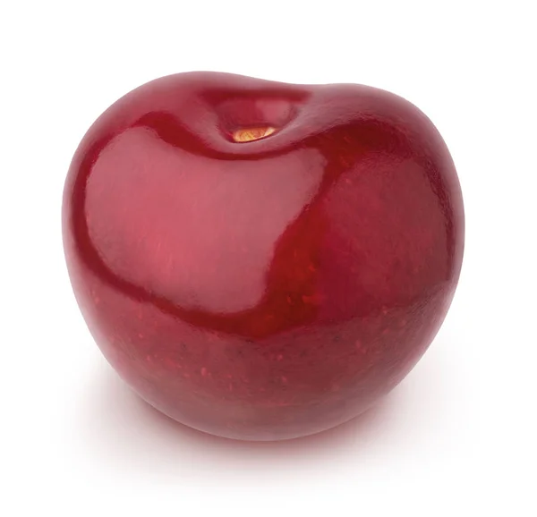 Ripe cherry on a white. — Stock Photo, Image