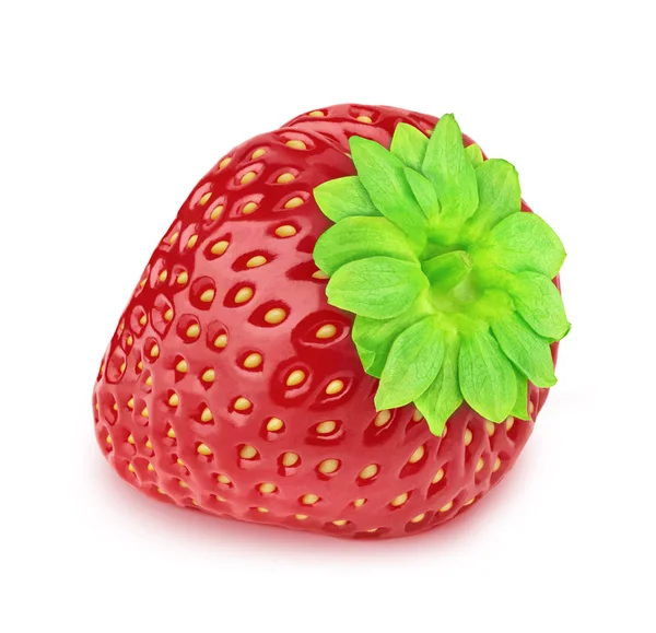 Fresh strawberry isolated on a white background. — Stock Photo, Image