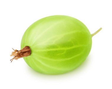 Beyaz bir arka plan üzerinde izole tek bektaşi üzümü.