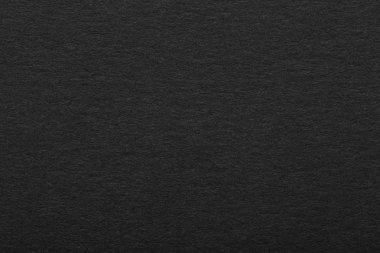 Siyah kağıt doku veya arka plan makro görünümü. Boş siyah sayfa portre.