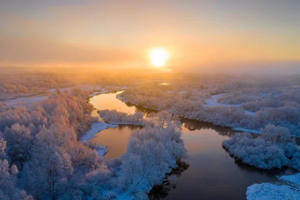 Paisaje invierno — Foto de Stock