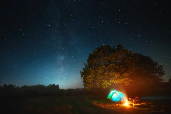 Scène touristique nocturne — Photo