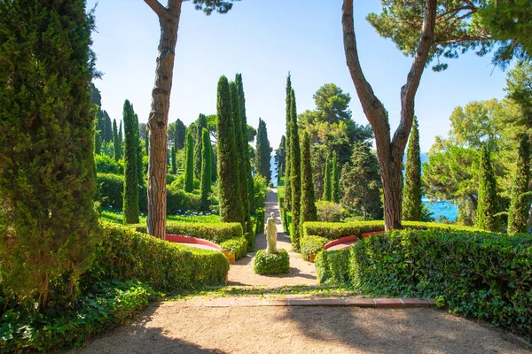 İspanya. Lloret de mar Resort. Santa Clotilde Bahçeleri