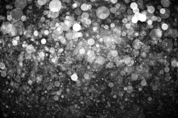 Monochrome Blurred Lights Bokeh — Stock Photo, Image