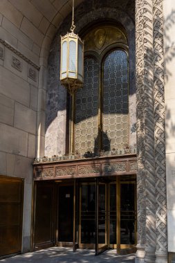 Montreal, Kanada - 2 Ağustos 2025: Dominion Meydanı Girişi