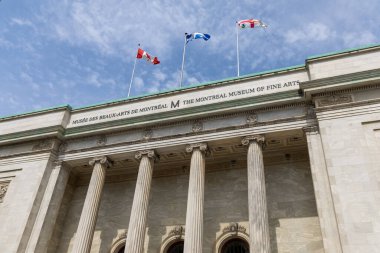 Montreal, Kanada - 4 Temmuz 2025 Montreal Güzel Sanatlar Müzesi
