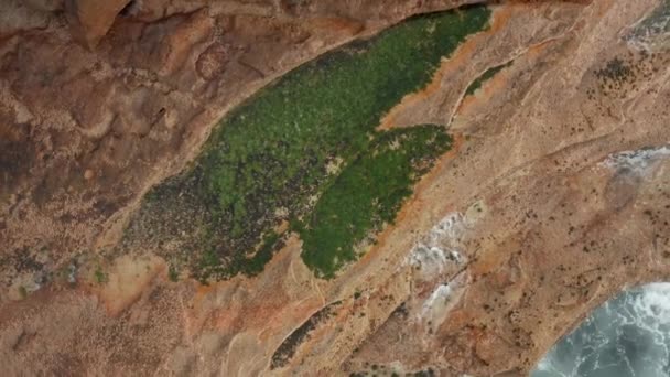 Textures de plage et de roche autour de Sydney Australie 