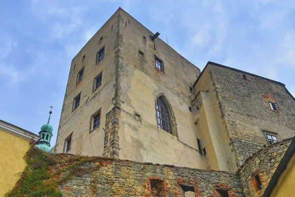 状态城堡 Buchlov 城堡的第一座大厦追溯到第十三世纪 区域南摩拉维亚 捷克共和国 — 图库照片