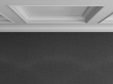 Tavan silmelerle ile klasik bir tarzda