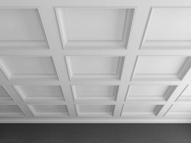 Tavan silmelerle ile klasik bir tarzda