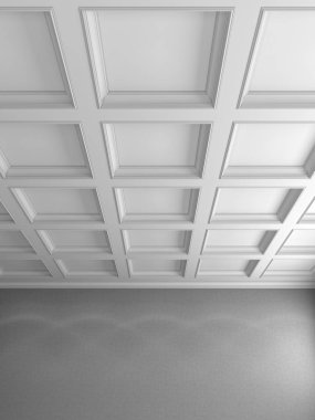 Tavan silmelerle ile klasik bir tarzda