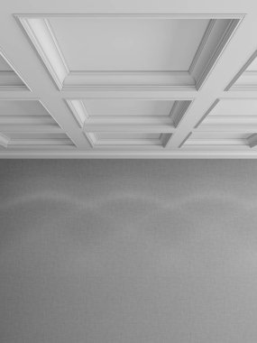 Tavan silmelerle ile klasik bir tarzda