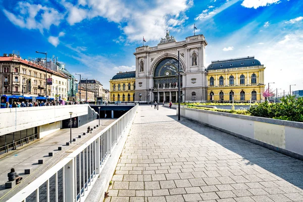 Budapest Hongrie Avril 2019 Gare Keleti Budapest — Photo