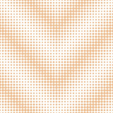 Vektör seamless modeli. Sonsuz noktalı resim etkisi ile geometrik zikzak şekiller oluşturan çiçekler farklı boyutta oluşan dalga zarif doku yinelenen.