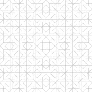 Seamless modeli. Şık geometrik doku. Modern doğrusal süsleme. Üçgenler, çokgenler, Altıgenler, edikula, zor poligonal anahat şekilleri ile düzenli olarak yinelenen ince kırık çizgi Izgaralar