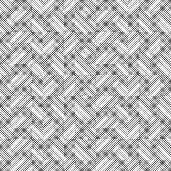 Patrón Sin Costura Vectorial Infinitamente Repitiendo Textura Geométrica Moderna Que — Archivo Imágenes Vectoriales