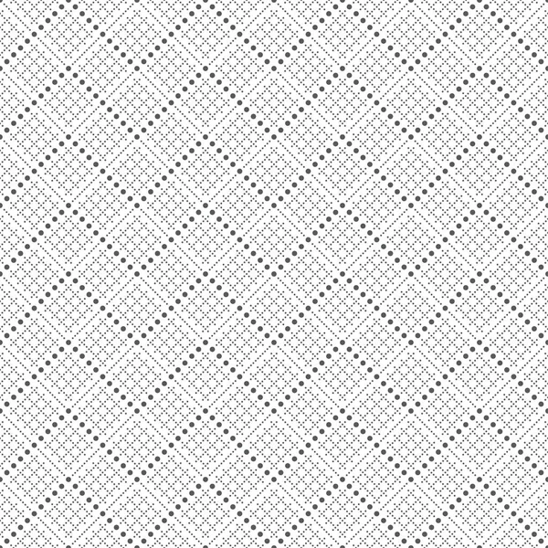 无缝模式 无限重复的现代纹理 由小圆点组成 形成点状锯齿形 图形设计的矢量元素 — 图库矢量图片