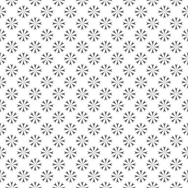 Vektör seamless modeli. Küçük dokulu arka plan. Klasik geometrik doku tekrarlama çiçek şekillerle yinelenen şık. Ambalaj Kağıt, gömlek, bezler için yüzey.