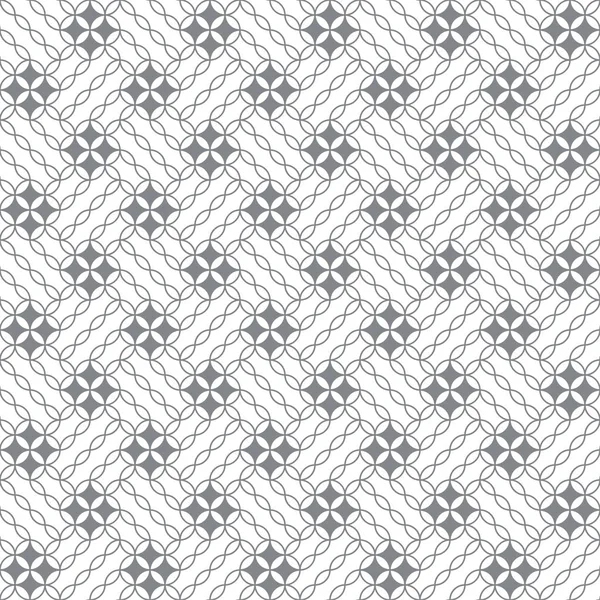 Nahtloses Muster Moderne Stilvolle Textur Regelmäßige Wiederholung Des Ursprünglichen Geometrischen — Stockvektor