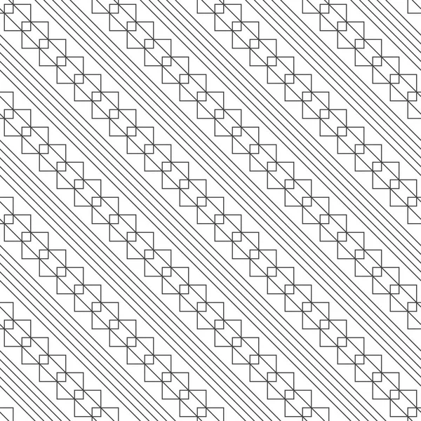 Seamless Pattern Modern Stylish Texture Regularly Repeating Diagonal Geometrical Ornament — Stock Vector