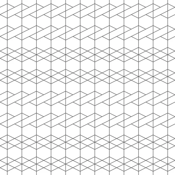 无缝图案 抽象线性纹理背景 现代时尚几何纹理 定期重复细线 六边形 图解设计的矢量要素 — 图库矢量图片