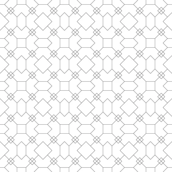 Seamless Mönster Moderna Eleganta Geometriska Konsistens Regelbundet Återkommande Linjär Rhombuses — Stock vektor