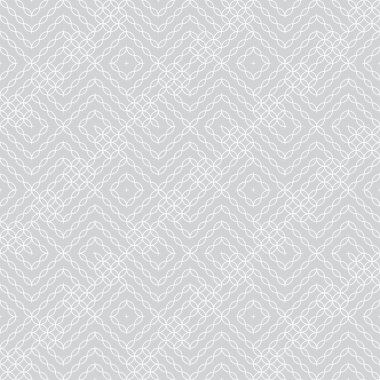 Vektör kusursuz desen. Kesişen dalga çizgileriyle modern stil dokusu. Düzenli olarak orijinal geometrik süslemeleri tekrarlıyorlar. Moda tasarımı
