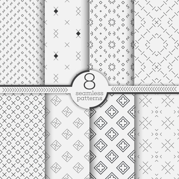 набор бесшовных шаблонов