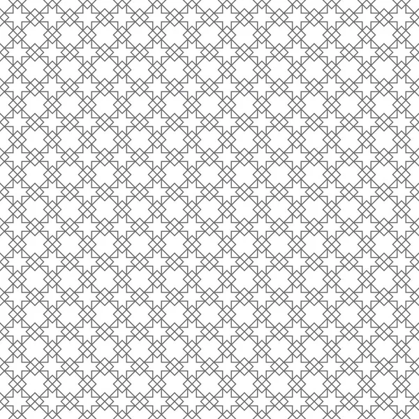 Seamless Pattern Modern Elegant Linear Texture Regularly Repeating Geometrical Tiles — Stock Vector