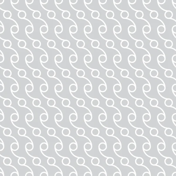 Seamless Pattern Modern Stylish Texture Regularly Repeating Diagonal Gray White — Stock Vector