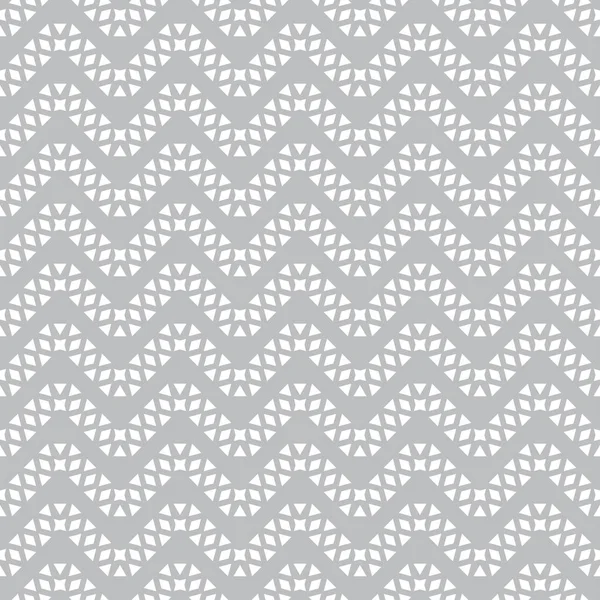 Modèle Sans Couture Gris Fond Géométrique Abstrait Blanc Texture Simple — Image vectorielle