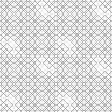 Dikişsiz desen vektör