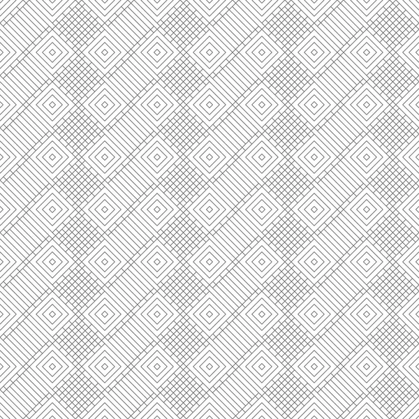 Seamless Pattern Infinitely Repeating Stylish Elegant Texture Consisting Linear Grid — Stock Vector