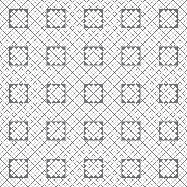 シームレスなパターン 細い線が交差するモダンなスタイリッシュなテクスチャ 定期的に菱形 ダイヤモンド 三角形 コーナーで幾何学的なタイル状の線形グリッドを繰り返します グラフィックデザインのベクトル要素 — ストックベクタ