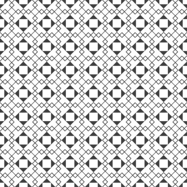Vektör kusursuz desen. Soyut küçük desenli arka plan. Tekrarlayan üçgenlerle, eşkenar dörtgenlerle modern geometrik doku. Paket kağıdı, gömlek, kumaş için yüzey.