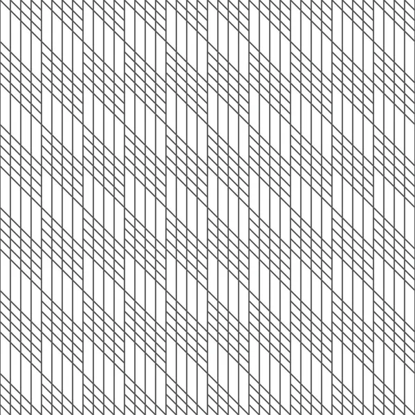 シームレスなパターン モダンなスタイリッシュな質感 交叉した垂直と斜めの細い線で幾何学的な装飾を繰り返します 傾向線型抽象的背景 グラフィックデザインのベクトル要素 — ストックベクタ