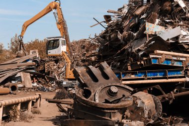 metal hurda yükleme Vinci kapmak