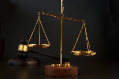 Yargıç Tokmak, ölçekler mahkemede adalet ve hukuk kitapları