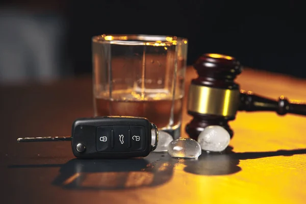 Do not drink and drive Cropped image of drunk man talking car keys — Stock Photo, Image