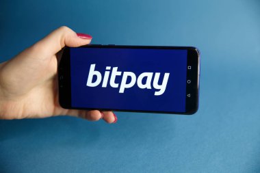 Tula, Rusya - 29 Ocak 2019: modern üzerinde görüntülenen Bitpay Web sitesi