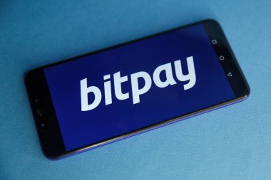 Tula, Rusya - 29 Ocak 2019: modern üzerinde görüntülenen Bitpay Web sitesi