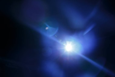 Flaş ışığı ve Flare Tema, gerçekçi objektif fişekleri ,