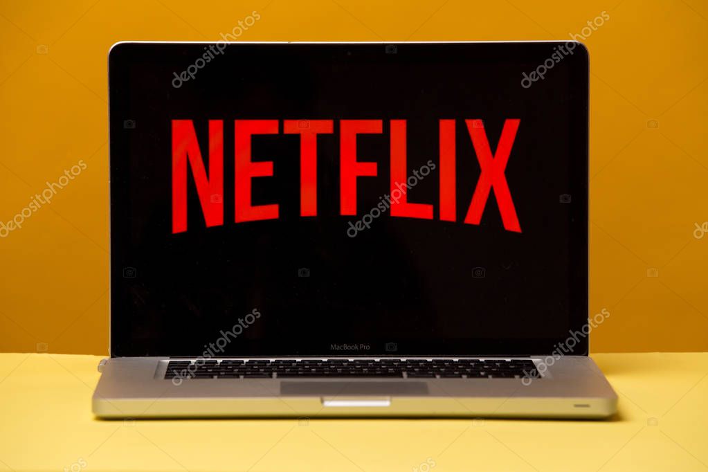 Tula, Russia 17. 06 2019 Netflix on the laptop display