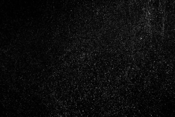 Polvo real abstracto flotando sobre fondo negro para — Foto de Stock