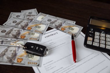 Araba satın alma sözleşmesinde araba anahtarı ve para