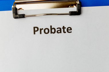 Vasiyet belgesi masada. Avukatlar masasında yasal sözleşme..